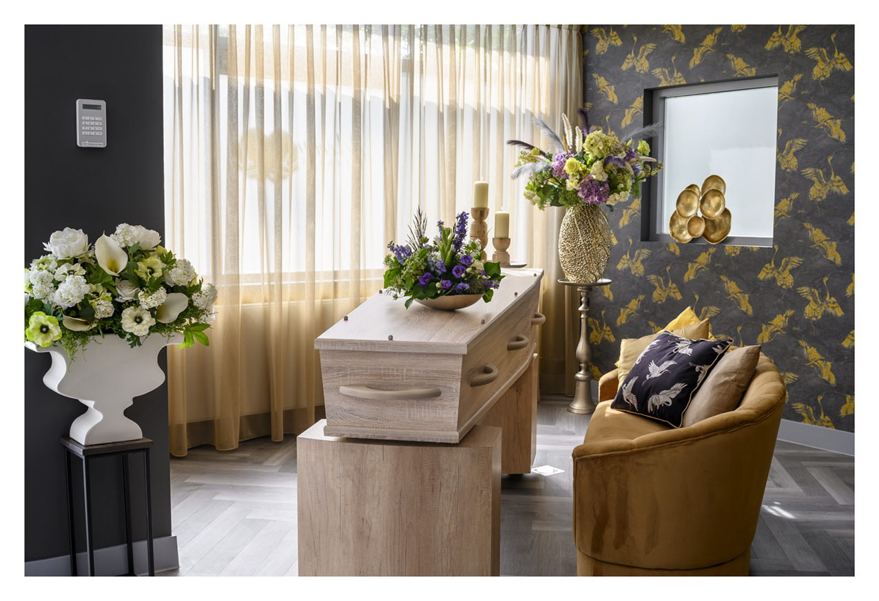 Afscheidshuis Memoriam Uitvaart woonkamer